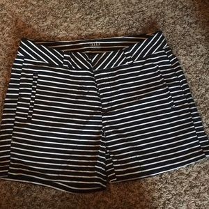 Black & White Shorts